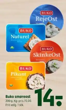 Coop 365 Buko smøreost tilbud