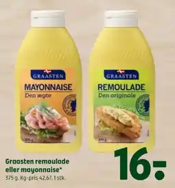 Coop 365 Graasten remoulade eller mayonnaise tilbud
