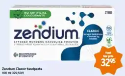 Matas Zendium Classic tandpasta tilbud