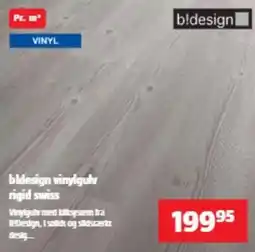 Bauhaus b!design vinylgulv rigid swiss tilbud