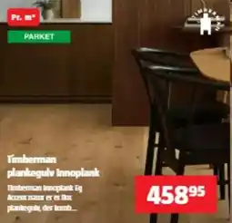 Bauhaus Timberman plankegulv innoplank tilbud
