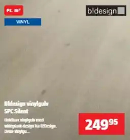 Bauhaus B!design vinylgulv SPC Silent tilbud