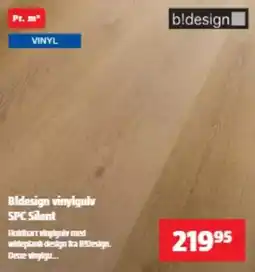 Bauhaus b!design vinylgulv SPC Silent tilbud