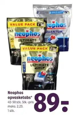 Coop 365 Neophos opvasketabs tilbud