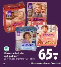 Coop 365 Libero comfort eller up & go bleer tilbud