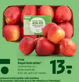 Coop 365 Coop Royal Gala æbler tilbud