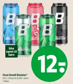 Coop 365 Faxe Kondi Booster tilbud