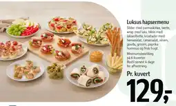 Føtex Luksus hapsermenu tilbud