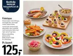 Føtex Fisketapas tilbud