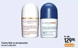 Matas Clarins Roll-on deodoranter tilbud