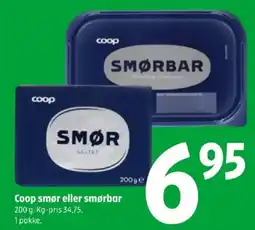 Coop 365 Coop smør eller smørbar tilbud