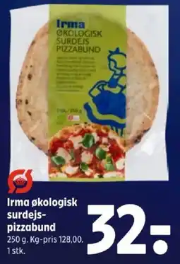Coop 365 Irma økologisk surdejs-pizzabund tilbud