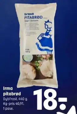 Coop 365 Irma pitabrød tilbud