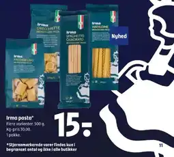 Coop 365 Irma pasta tilbud