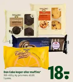 Coop 365 Dan Cake kager eller muffins tilbud