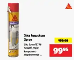 Bauhaus Sika Fugeskum Spray tilbud