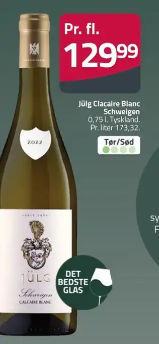 Jülg Clacaire Blanc Schweigen