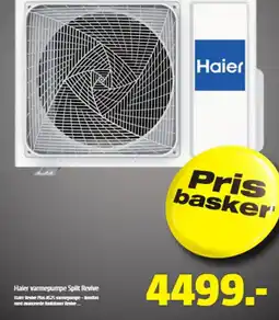 Bauhaus Haier varmepumpe Split Revive tilbud