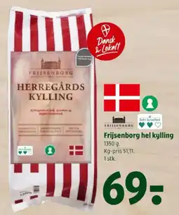 Coop 365 Frijsenborg hel kylling tilbud