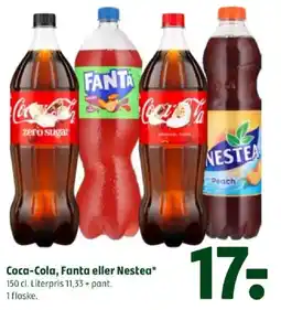 Coop 365 Coca-Cola, Fanta eller Nestea tilbud