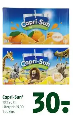 Coop 365 Capri-Sun tilbud