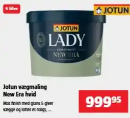 Bauhaus Jotun vægmaling New Era hvid tilbud