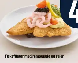 Føtex Fiskefileter med remoulade og rejer tilbud