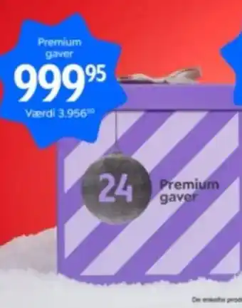 Premium gaver