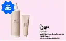 Matas Milld Skin Love Body Lotion ag Hand Cream tilbud