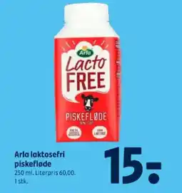 Coop 365 Arla laktosefri piskefløde tilbud
