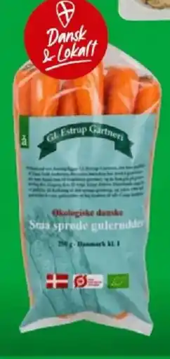Coop 365 Änglamark økologiske små sprøde gulerødder fra Gl. Estrup tilbud