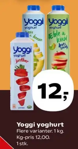 SuperBrugsen Yoggi yoghurt tilbud
