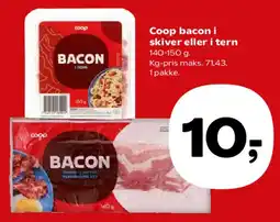 SuperBrugsen Coop bacon tilbud