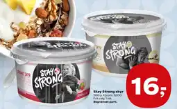 SuperBrugsen Stay Strong skyr tilbud