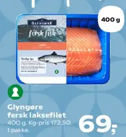 SuperBrugsen Glyngøre fersk laksefilet tilbud