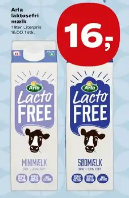SuperBrugsen Arla laktosefri mælk tilbud