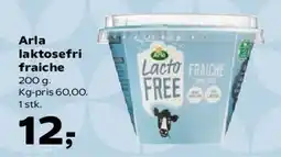 SuperBrugsen Arla laktosefri fraiche tilbud