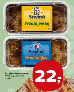 SuperBrugsen Stryhns leverpostej tilbud