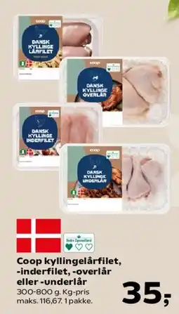 SuperBrugsen Coop kyllingefilet tilbud