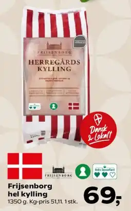 SuperBrugsen Frijsenborg hel kylling tilbud
