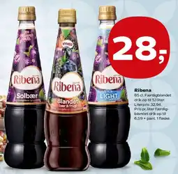 SuperBrugsen Ribena tilbud