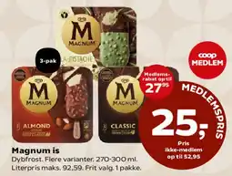 SuperBrugsen Magnum is tilbud