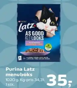 SuperBrugsen Purina Latz menuboks tilbud