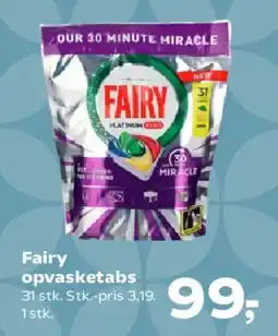 SuperBrugsen Fairy opvasketabs tilbud