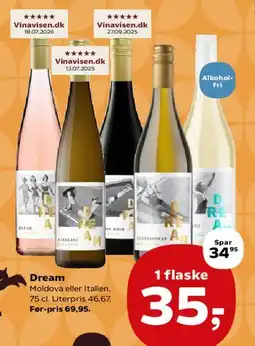 SuperBrugsen Dream (vin) tilbud