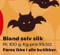 SuperBrugsen Fredagsslik / Bland selv slik tilbud