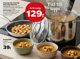 SuperBrugsen Suppegryde med låg eller hybridpande tilbud