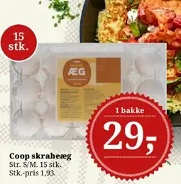 Dagli'Brugsen Coop skrabeæg tilbud