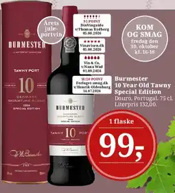 Dagli'Brugsen Burmester 10 Year Old Tawny Special Edition tilbud