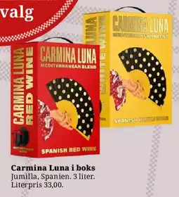 Dagli'Brugsen Carmina Luna i boks tilbud